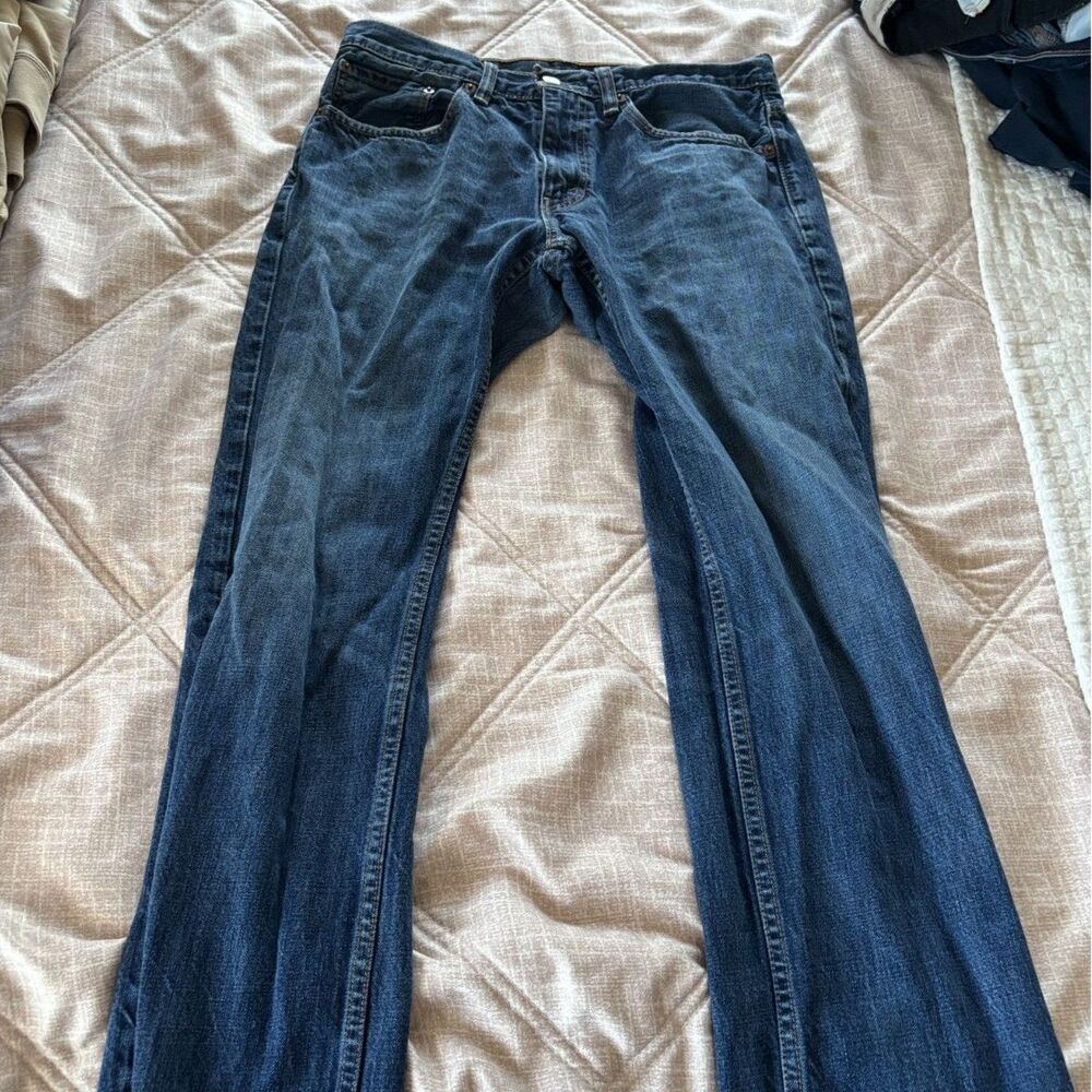 Levi's: Relaxed Straight Leg Denim Jeans Medium Wash Men's Size 32x32 - Like New